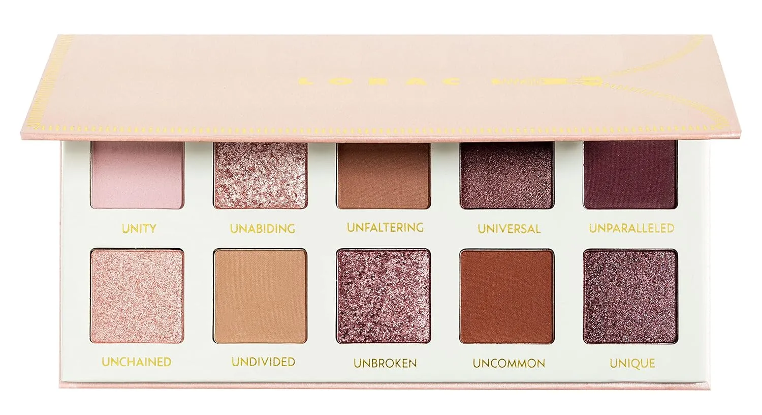 LORAC Unzipped Eyeshadow Palette, Matte And Glitter Finish