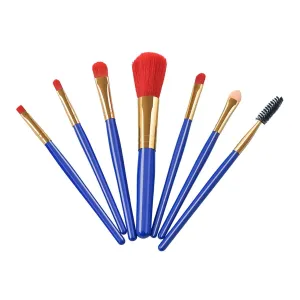 Makeup Brush Advanced Synthetic Concealer Foundation Powder Eyeshadow Makeup Brush Cosmetics Eyebrow Eyeshadow Powder Lip Gloss Brush 7Pack Two Faced(A,One Size)