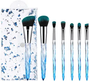 Makeup Brushes Synthetic Concealers Foundation Powder Eye Shadows Makeup Brushes Cosmetic Eyebrow Eyeshadow Powder Brush Lip Makeup Brushes Large Hair Brush(D)