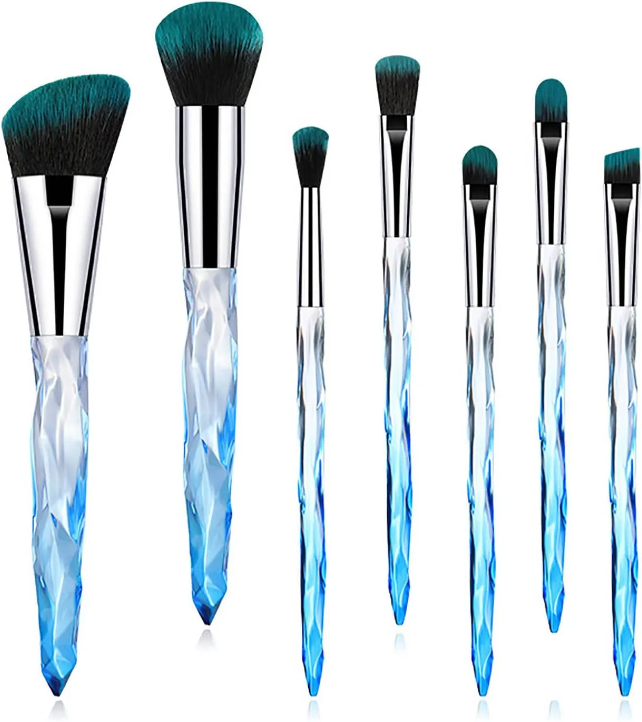 Makeup Brushes Synthetic Concealers Foundation Powder Eye Shadows Makeup Brushes Cosmetic Eyebrow Eyeshadow Powder Brush Lip Makeup Brushes Large Hair Brush(D)
