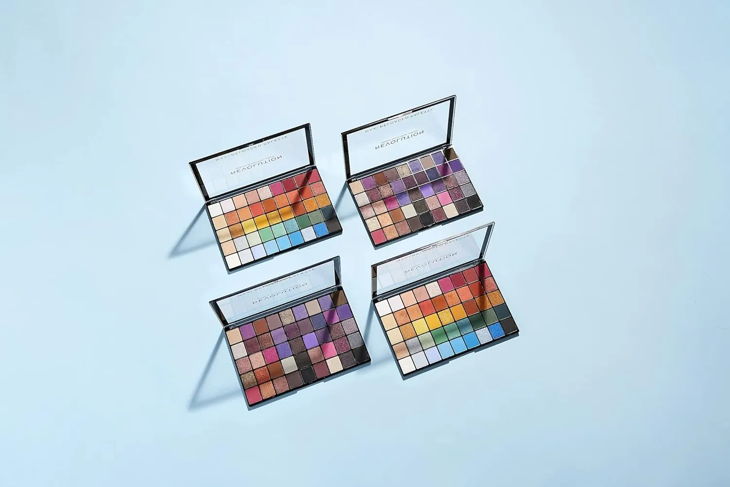 Makeup Revolution Maxi Reloaded Palette, Eyeshadow Palette, 45 Highly Pigmented Matte Shades, Monster Mattes, 1.35g Great Holiday Gift
