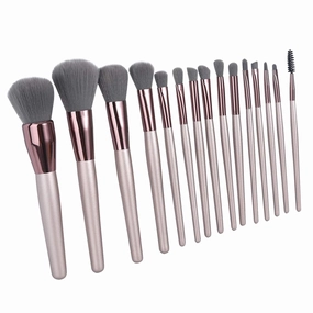 Makeup Brush 15PC Cosmetic Powder Brushes Brush Lip Eyeshadow Eyebrow Cosmetic Brush Blending Makeup Brushes