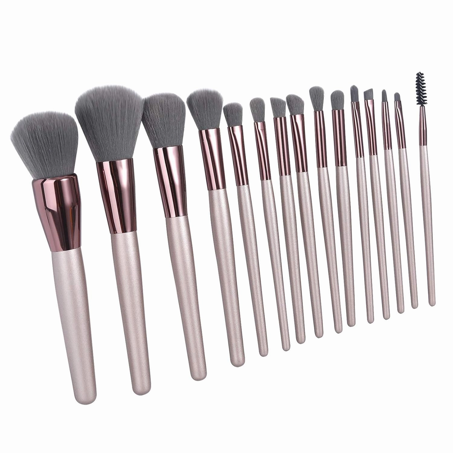 Makeup Brush 15PC Cosmetic Powder Brushes Brush Lip Eyeshadow Eyebrow Cosmetic Brush Blending Makeup Brushes