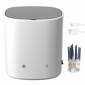 Makeup Brush Cleaner Machine, Electric Makeup Brush Cleaner Dryer, USB Charging Automatic Makeup Brush Cleaner Electric Makeup Brush Cleaner