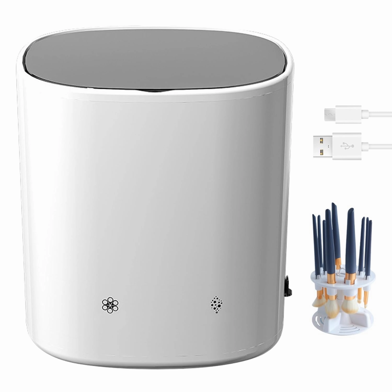 Makeup Brush Cleaner Machine, Electric Makeup Brush Cleaner Dryer, USB Charging Automatic Makeup Brush Cleaner Electric Makeup Brush Cleaner