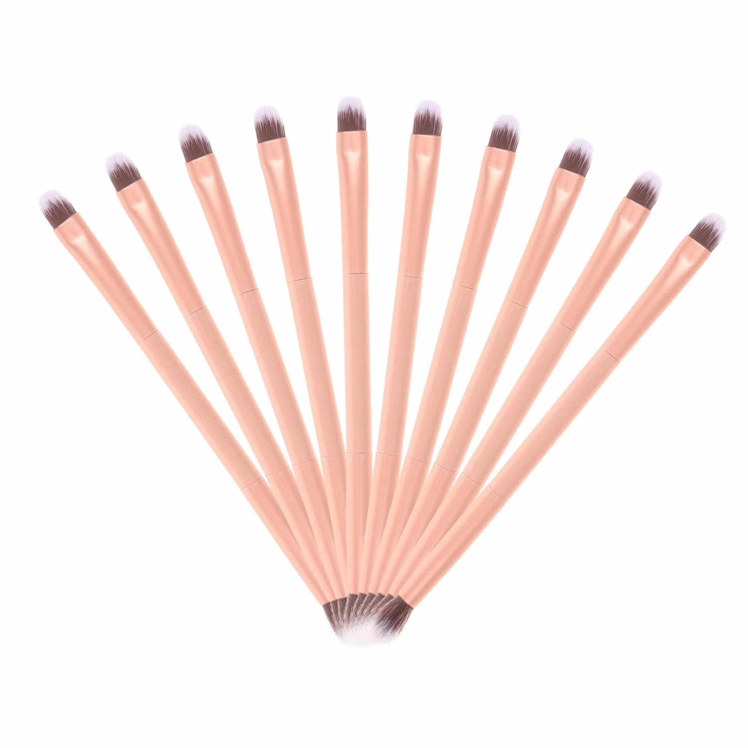 Makeup Supplies 24pcs Double Sided Eyeshadow Brush Set Double Head Angled Brush Professional Tool