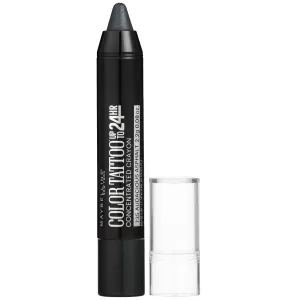 Maybelline New York Eyestudio Color Tattoo Concentrated Crayon,735 Audacious Asphalt, 0.08 oz.
