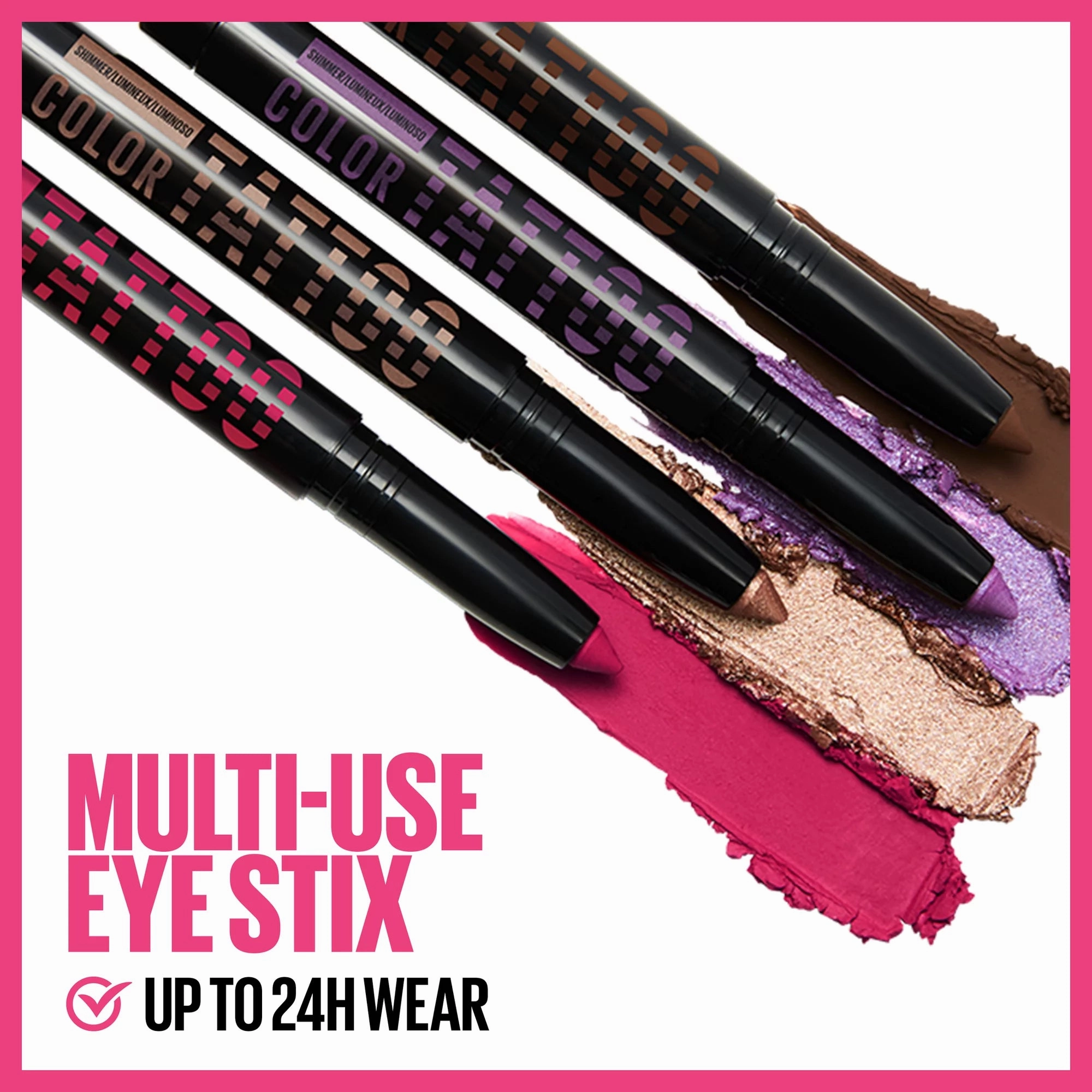 Maybelline Color Tattoo Multi-Use Eye Shadow Stix - Assorted