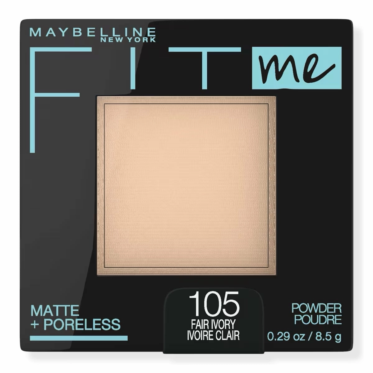 Maybelline Fit Me Matte Poreless Face Powder 105 Fair Ivory