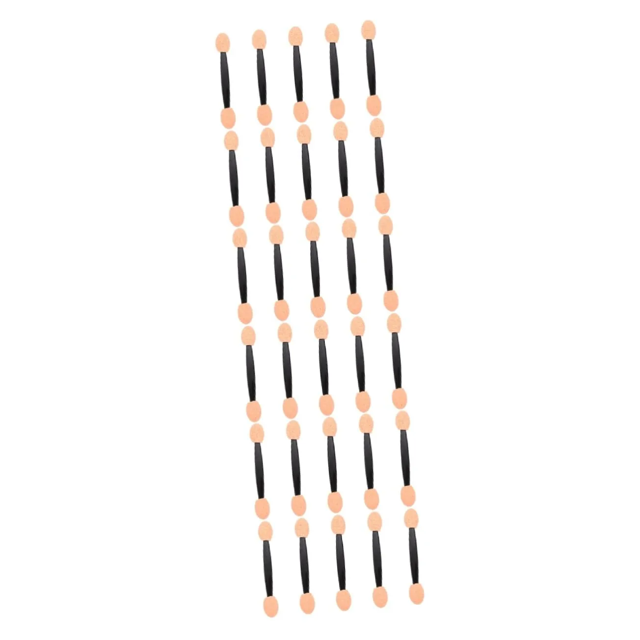 MERRYHAPY 300pcs Double-end Eyeshadow Applicators Soft Sponge Tips for Easy Makeup Application Dual-sided Eye Brushes for Travel Parties Daily Use and Makeup Artists