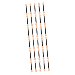MERRYHAPY 300pcs Double-end Eyeshadow Applicators Soft Sponge Tips for Easy Makeup Application Dual-sided Eye Brushes for Travel Parties Daily Use and Makeup Artists