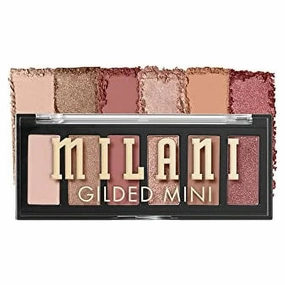 Milani Gilded Mini Eyeshadow Palette with 6 Matte & Shimmer Hues - It's All Ros