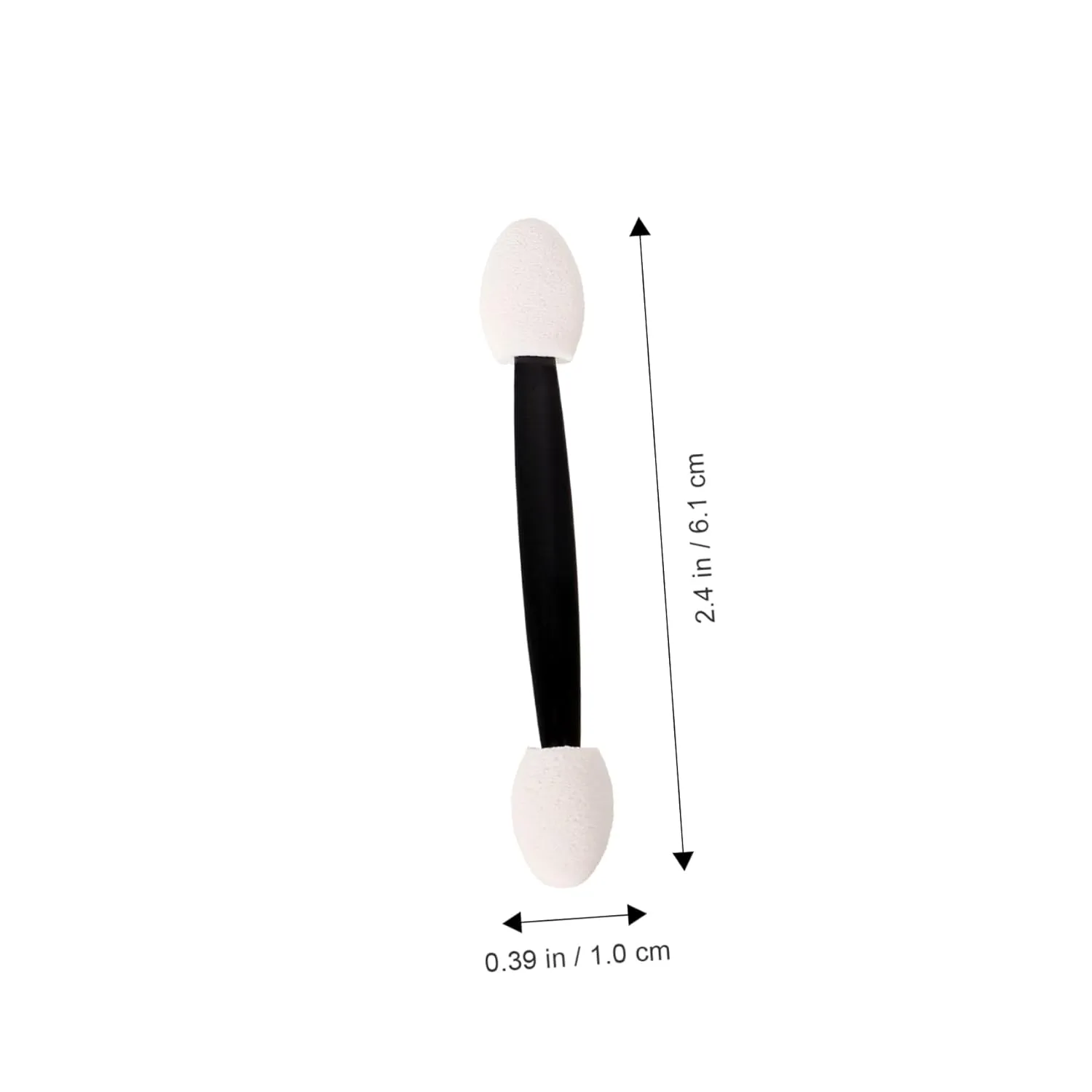 Mipcase 5pcs Double-headed Eyeshadow Sponge Applicators Versatile Makeup Brushes for Eye Shadow Lip Nose Contouring Lightweight Easy to Carry for Beginners Makeup Enthusiasts