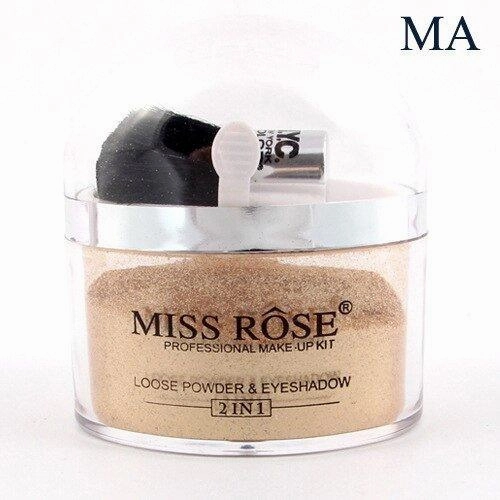 Miss Rose 2 in 1 Loose Powder &amp; Eyeshadow