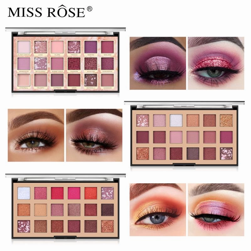 MISS ROSE Rose Gold Eyeshadow Palette
