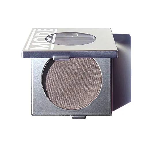 MODE Frosted Gray Taupe Pearl Eyeshadow Absolute THUNDER HEART High Pigment Long Wear Potent Color, Nourishing Natural Pressed Powder Eye Shadow Single Compact, Vegan, Cruelty Free