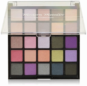 Modern Metallics Eyeshadow Collection Palette - 25 Shades - Highly Pigmented Shimmer