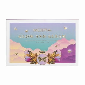 MOIRA EYESHADOWS PALETTE "GLOW AND GLEAM"