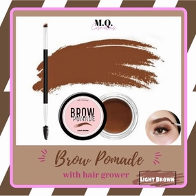 MQ Cosmetics Brow Pomade with FREE Spoolie (IMPROVED FORMULA)