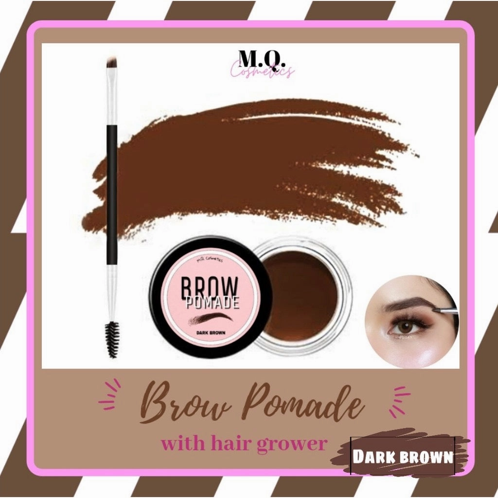 MQ Cosmetics Brow Pomade with FREE Spoolie (IMPROVED FORMULA)