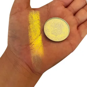 MultiChrome Single Eyeshadow,100% Vegan and Cruelty Free,Longer-Lasting handmade chameleon eyeshadow,4 Grams 36mm diameter Pressed Minerals Eyeshadow, Super Smooth and Highly Pigmented. (#02)