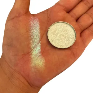 MultiChrome Single Eyeshadow,Intense Color Shifting,100% Vegan and Cruelty Free,Longer-Lasting With No Creasing and handmade chameleon eyeshadow,4 Grams 36mm diameter Pressed Minerals Eyeshadow, Super Smooth and Highly Pigmented. (#05)