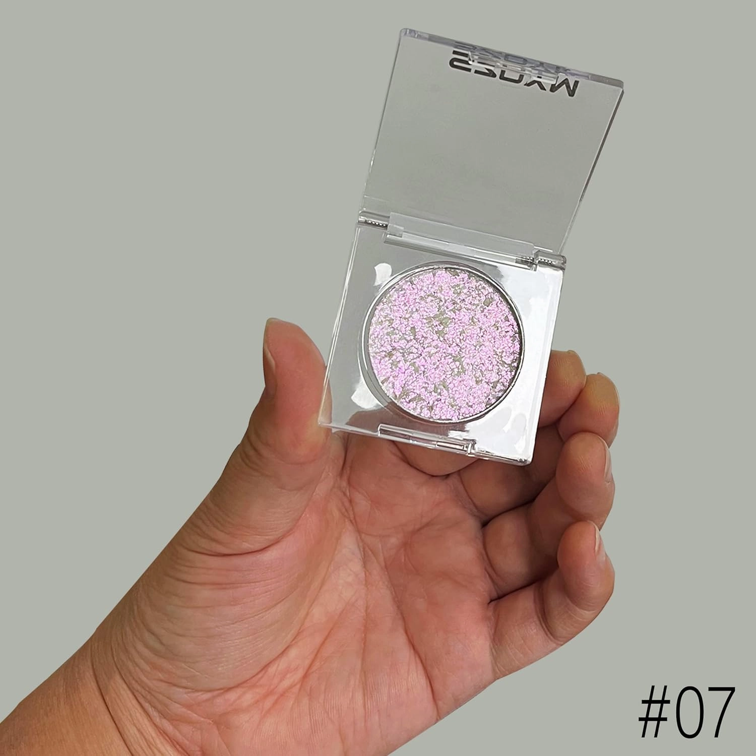 MultiChrome Single Eyeshadow,100% Vegan and Cruelty Free,Longer-Lasting handmade chameleon eyeshadow,4 Grams 36mm diameter Pressed Minerals Eyeshadow, Super Smooth and Highly Pigmented. (#07)