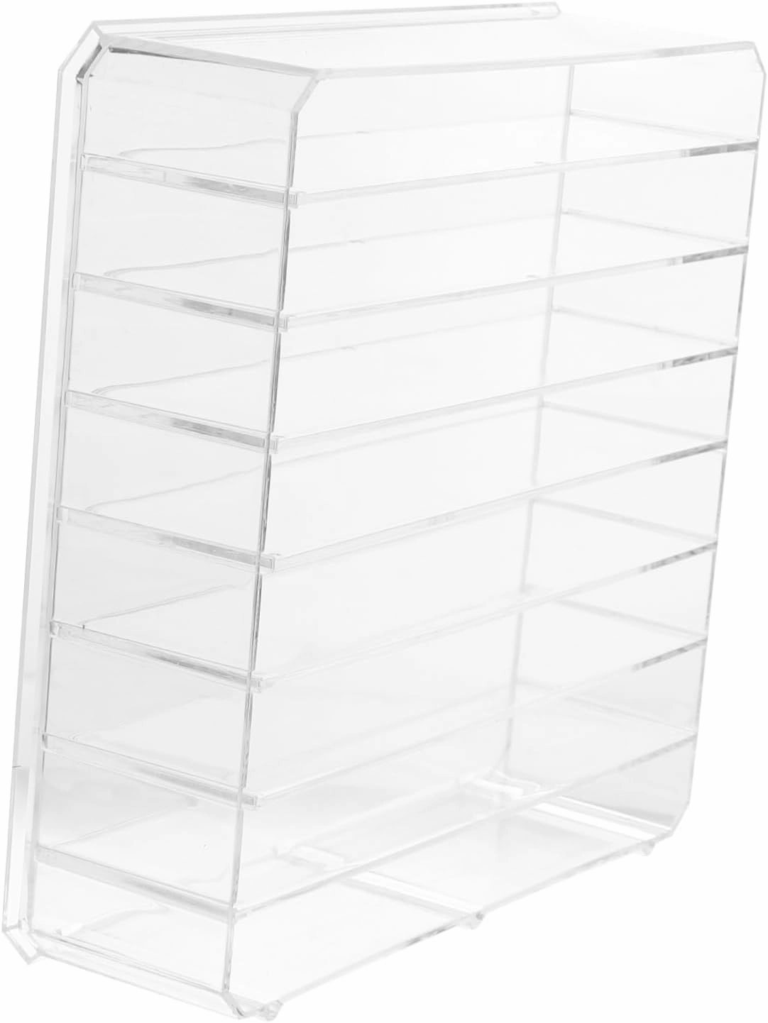 NOLITOY Cosmetic Container 1pc Acrylic Drawer Box Tidy Eyeshadow Palette Holder for Bedroom