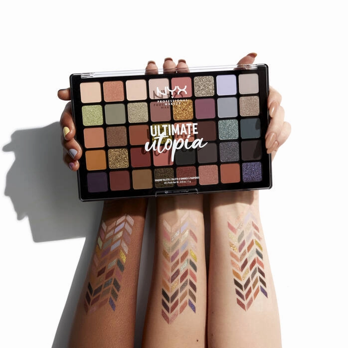 NYX Eye Shadow Ultimate Eyeshadow Palette UTOPIA 40 Creamy & Dazzling Shades