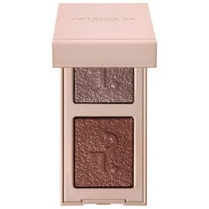 P4TRICK T4. - Major Dimension Eye Illusion Eyeshadow Duo - Color: Still At The Club (sepia sparkle, cocoa sparkle)