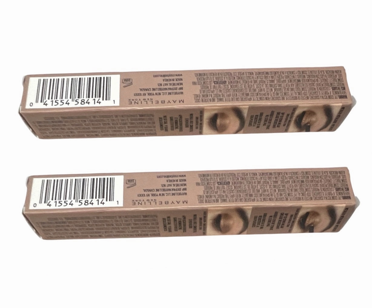 Pack of 2 Maybelline New York Color Strike Cream to Powder Eye Shadow Pen, Hustle Metallic 50
