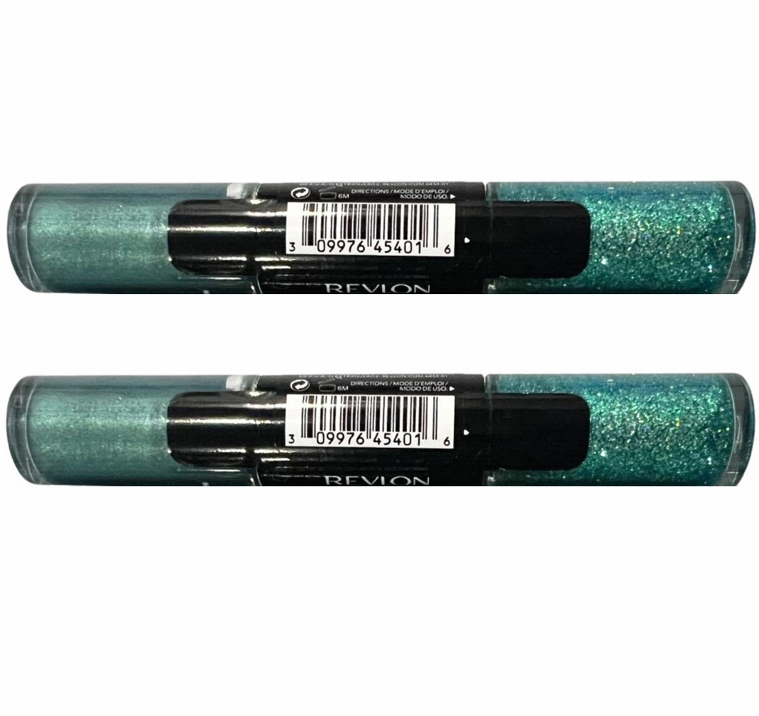 Pack of 2 Revlon PhotoReady Eye Art™ Lid   Line   Lash , Green Glimmer 010