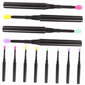 PartyKindom Silicone Lip Brush Set Includes Lip Scrubber Applicator Mask Balm Perfect for Makeup and Beauty