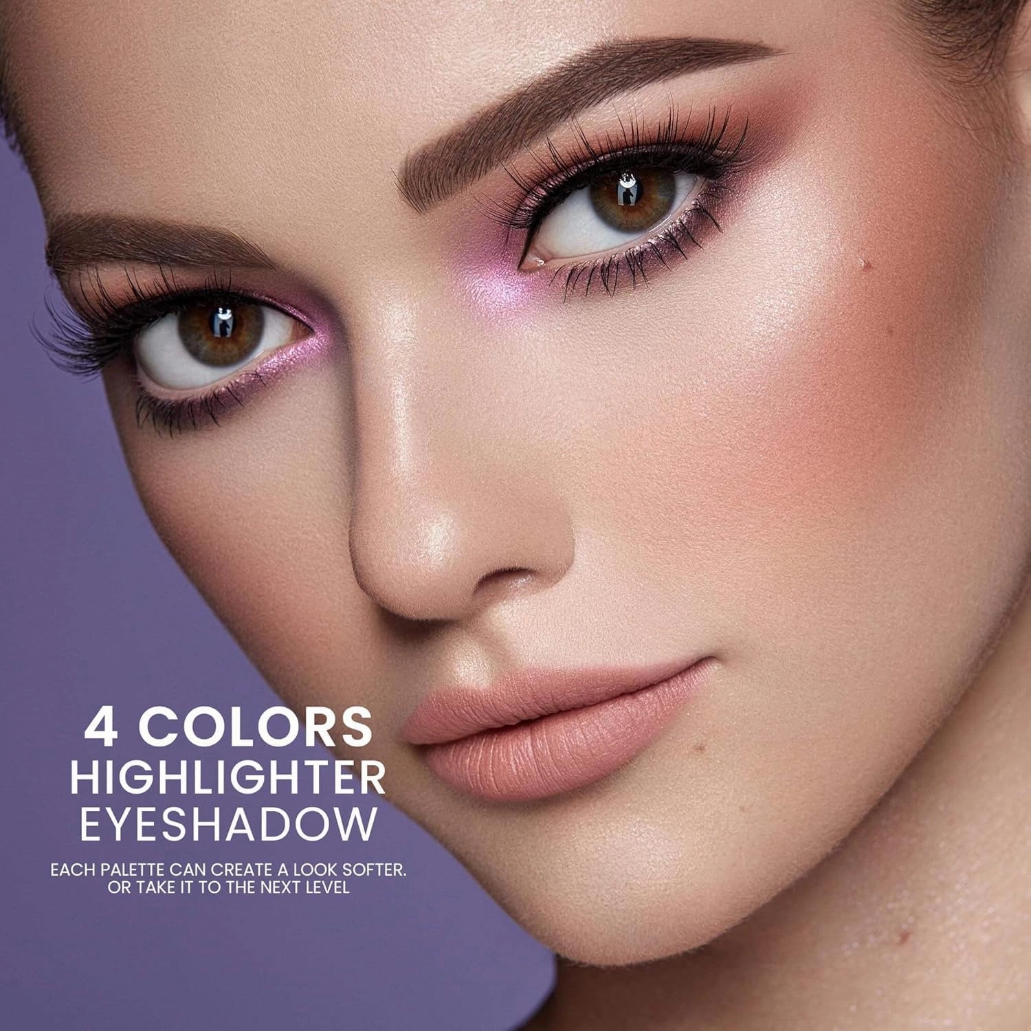 Pearl Petal Eyeshadow Highlighter Palette | Highly Pigmented | Long Lasting & Water proof | Highlighter Makeup Palette, 25gm (Multicolor 03)