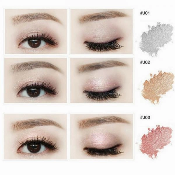 Perfect Highlight Grooming Glitter Eyeshadow Pigment Loose Powder J03#