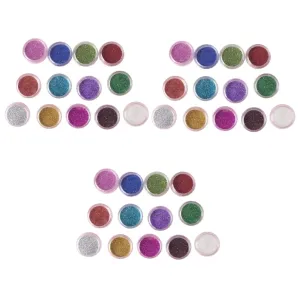 POPETPOP Color Pearl Eyeshadow Powder Kit Professional Loose Glitter Makeup Palette for Eye Neck Cheek Translucent Reflective Finely-milled Pigments for Stage Daily Use Random Color