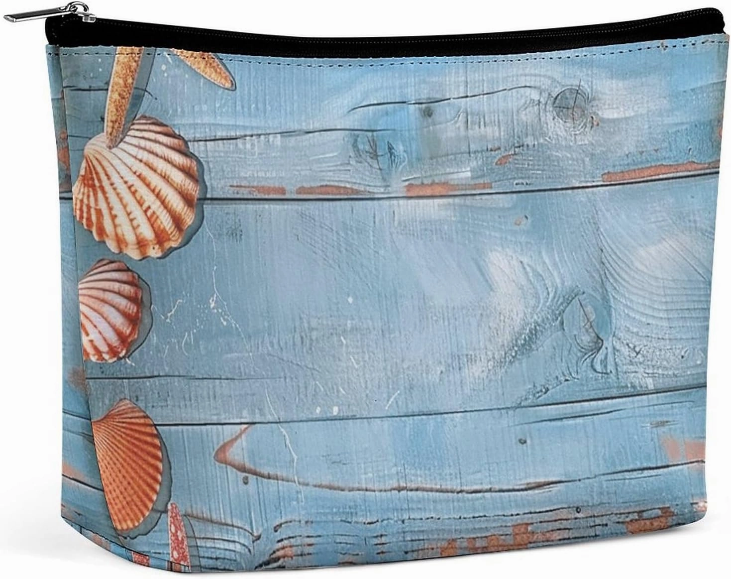 Portable Small Cosmetic Bag Cute Travel Makeup Bag Things on The Ground Waterproof Toiletry Bag for Women