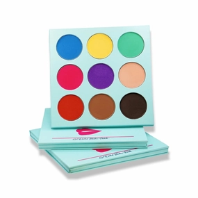 Pretty Doll Beauty Colorful Matte Eyeshadow Palette, Highly Pigmented, Vibrant Powder Colors, Proffesional Makeup