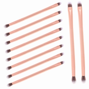 Professional Eye Shadow Brushes Set Double-headed Angled Brush for Hooded Eyes