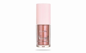 Pupa Milano Vamp! Liquid Eyeshadow - Shimmer Finish, Ultra-Adherent, and Lightweight - Ophthalmologically Tested - 004 Rose - 0.13 oz