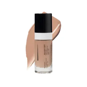 Radiant Professional Wonderlight Serum Liquid Foundation for Makeup Kit - Alternative to Bronzer Powder - Color Corrector & Under Eye Concealer - Matte Eyeshadow Base - 1.01 oz - Cream Beige (02)