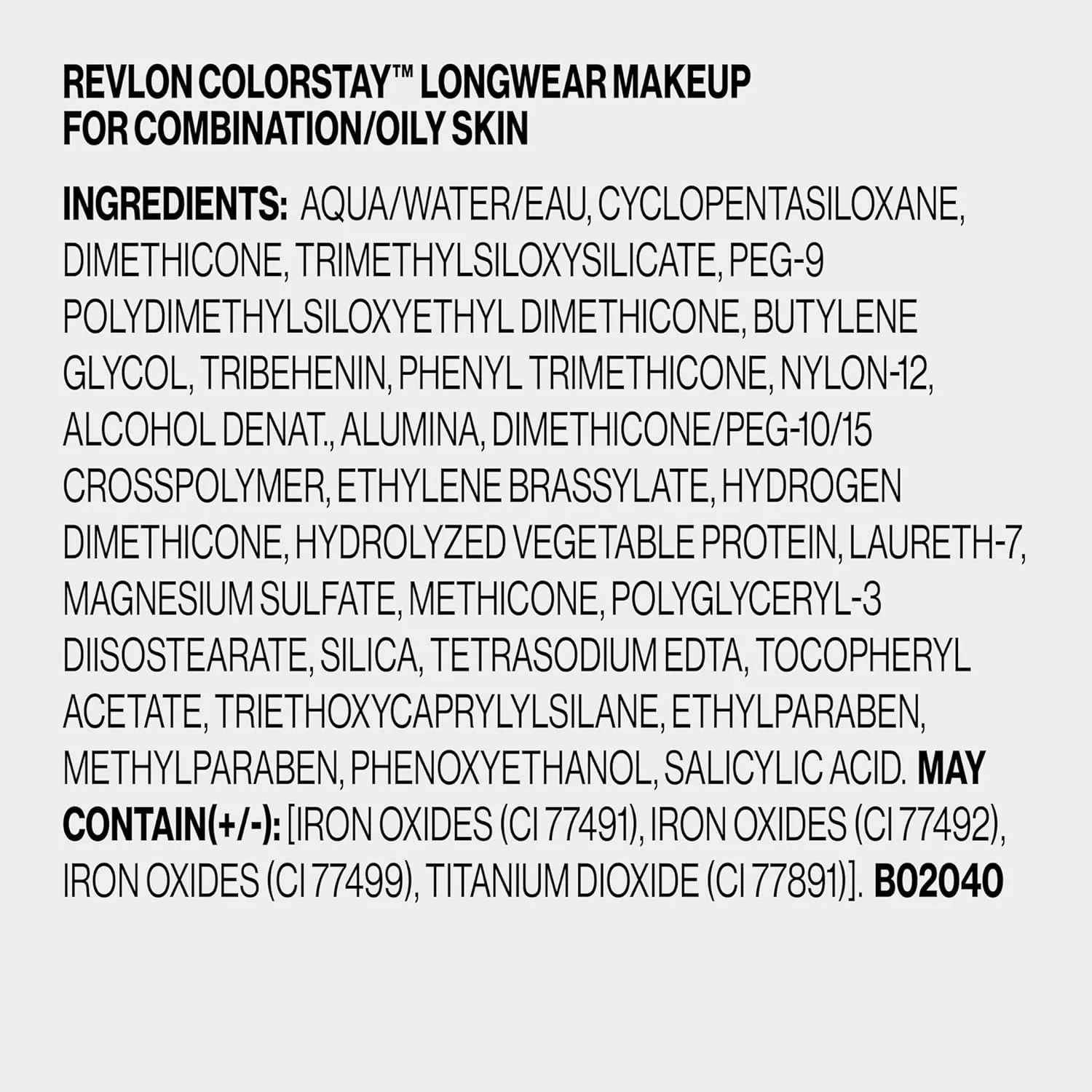 Revlon Liquid Foundation, ColorStay Face Makeup for Combination & Oily Skin, SPF 15, Medium-Full Coverage with Matte Finish, 135 Vanilla, 1 Fl Oz