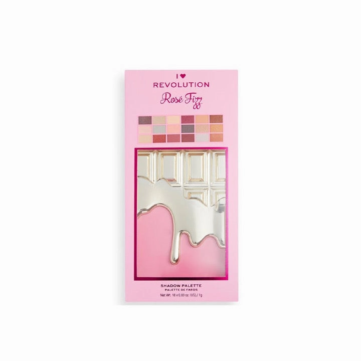 Revolution I Love Makeup Eyeshadow Palette Rose Fizz