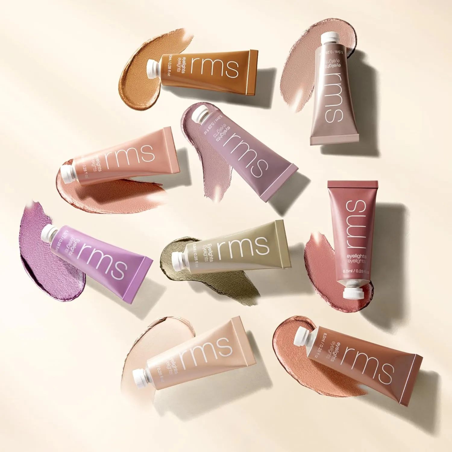 RMS Beauty Eyelights Cream Eyeshadow - Metallic Eyeshadow, Clean Eyeshadow Makeup, GMP Certified Cruelty Free Makeup, Clean Beauty Eye Shadow