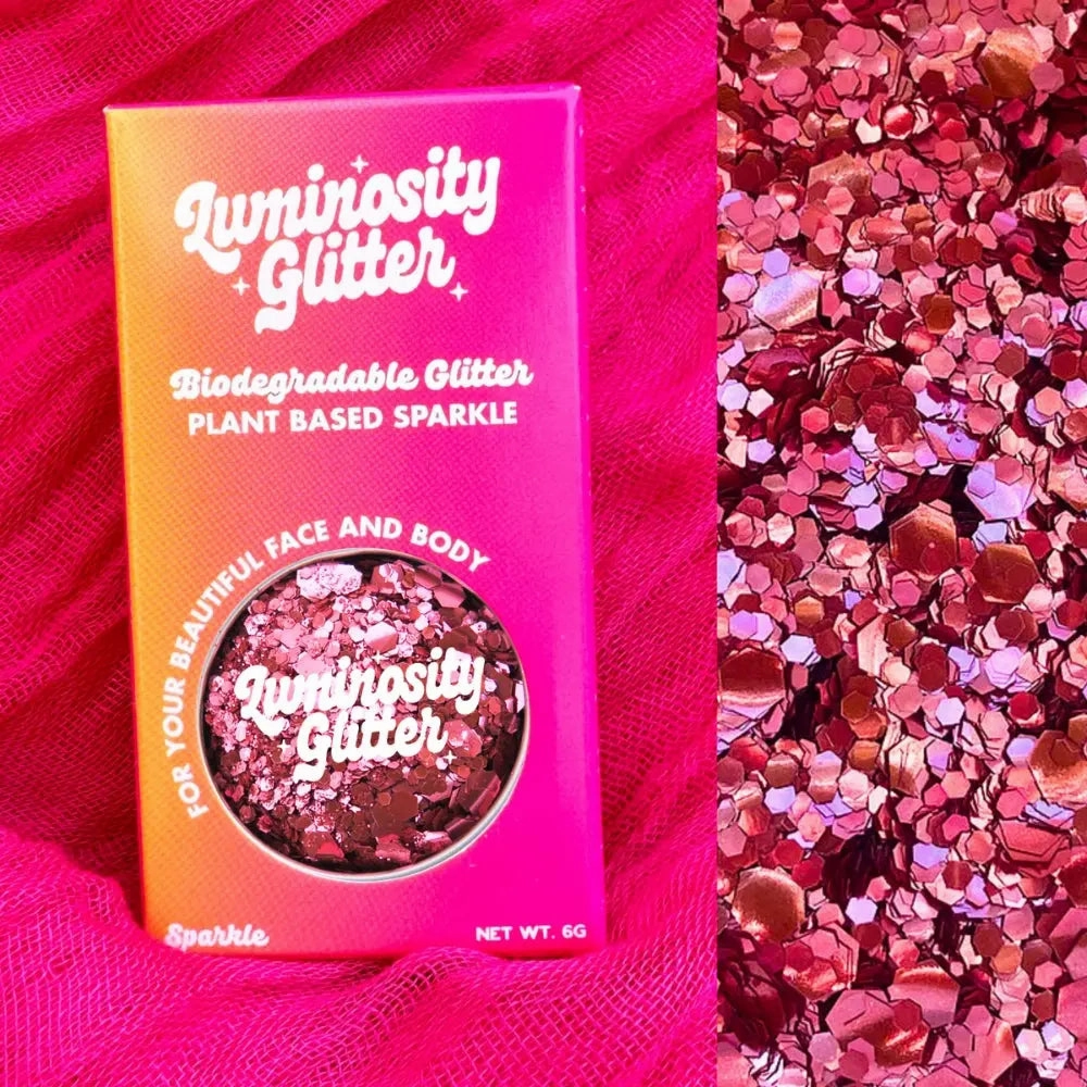 Rose Pink Eco Glitter Blend