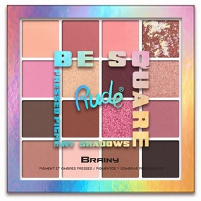 Rude Cosmetics Be Square Pressed Pigments & Shadows - Brainy