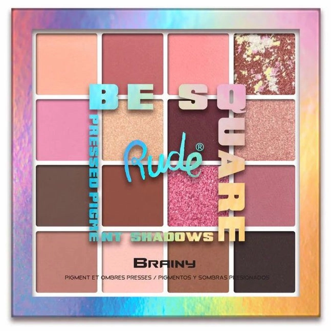 Rude Cosmetics Be Square Pressed Pigments & Shadows - Brainy
