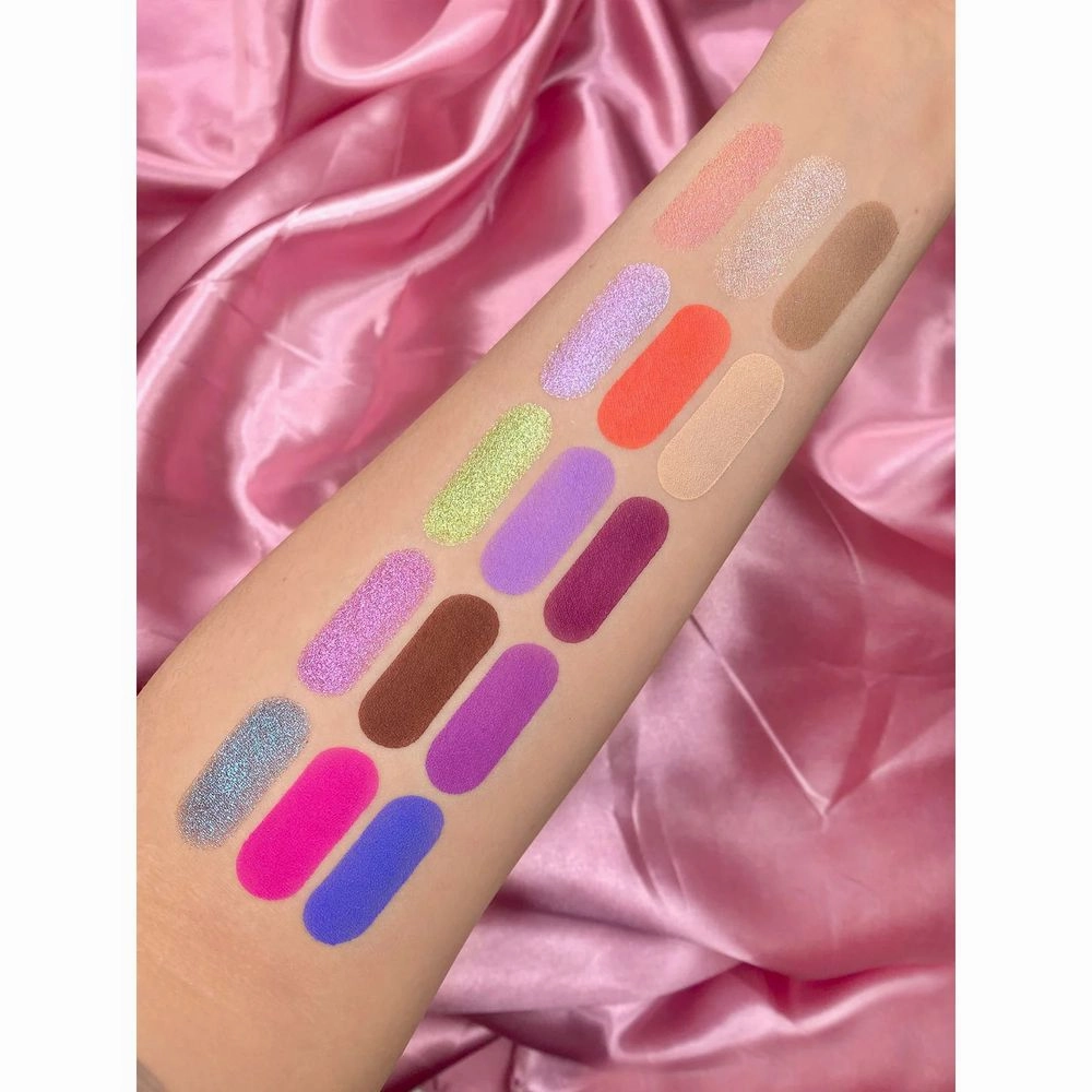 Rude Cosmetics Manga Collection Pressed Pigments & Shadows Palette - First Love Diary