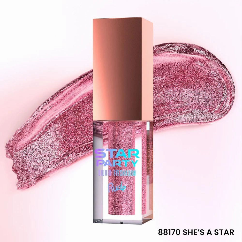 Rude Cosmetics Star Party Liquid Glitter Eyeshadow