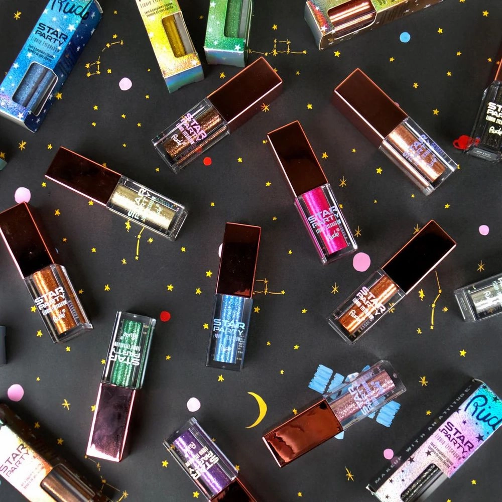 Rude Cosmetics Star Party Liquid Glitter Eyeshadow